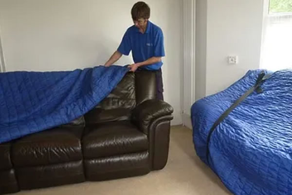 Removal company packing covers